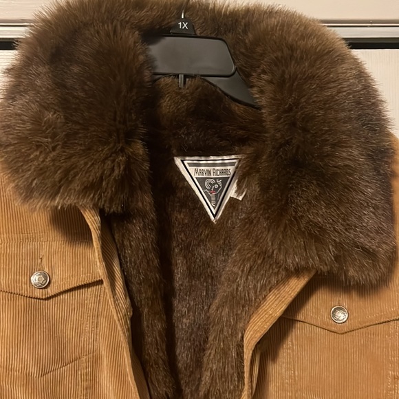 Vintage Marvin Richard’s Faux Fur Shacket - Picture 2 of 10